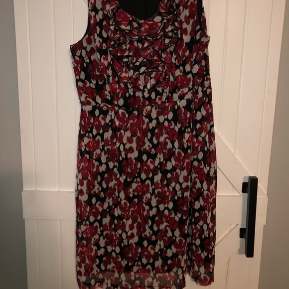 Avenue Dresses & Skirts - Avenue Plus Sized Tea Length Dress